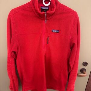 Patagonia Vibrant Red Fleece Pullover